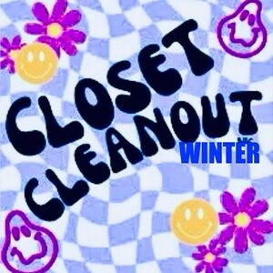 WINTER CLOSET CLEAN OUT
